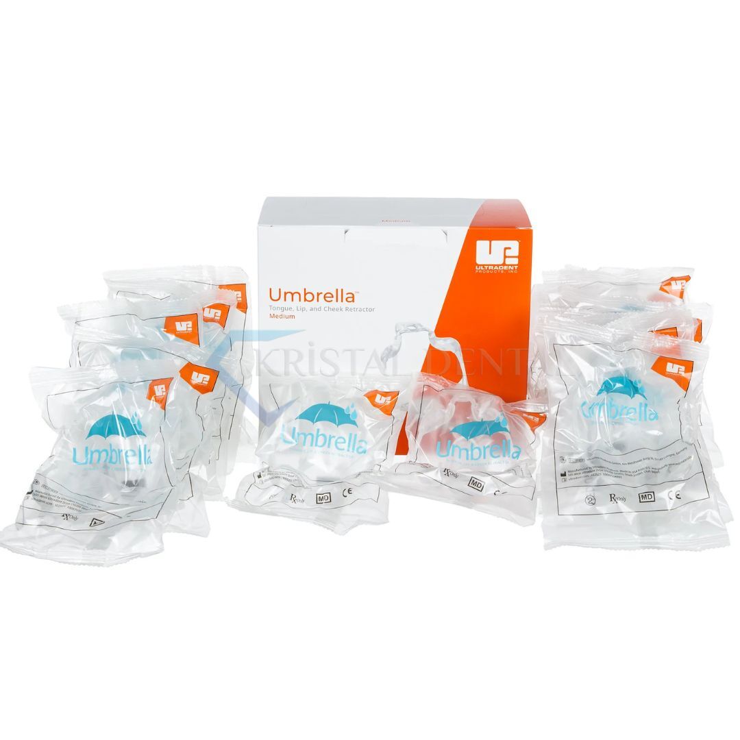 Umbrella Dil, Dudak ve Yanak Ekartörü (Cheek Retractor) Medium 40 Adet