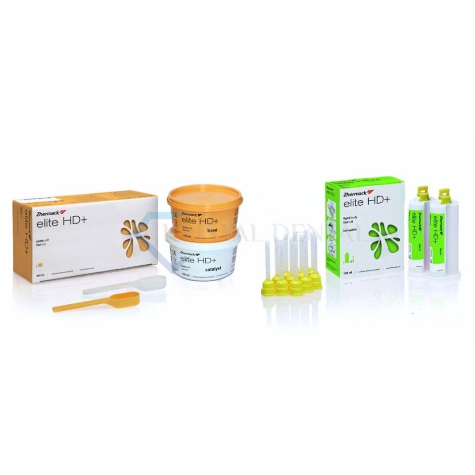 Zhermack Elite HD+ A Tipi Silikon Ölçü Takımı Fast Set