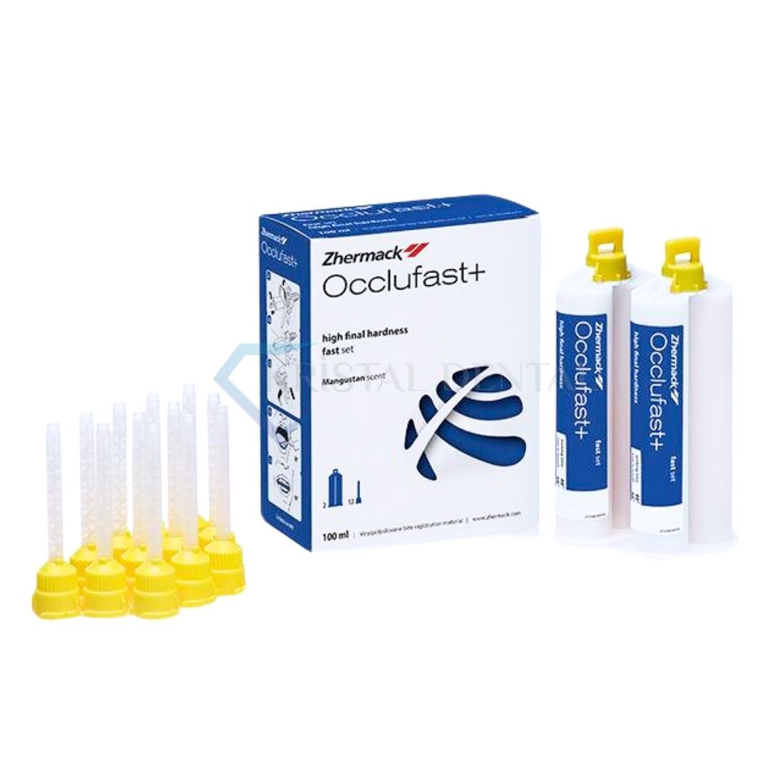 Zhermack Occlufast+ Kapanış Silikonu Ölçü Maddesi - 2x50 ml