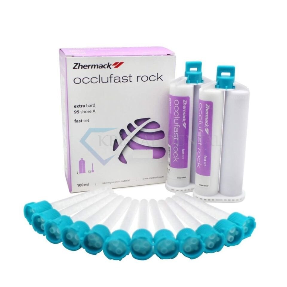 Zhermack Occlufast Rock A Tipi Kapanış Silikon Ölçü Maddesi