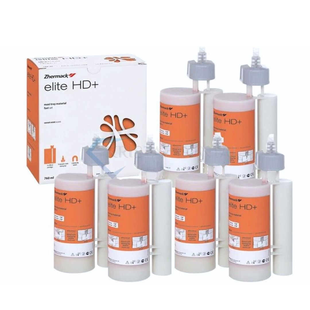 Zhermack Elite HD+ Maxi Tray Makine Ölçüsü Fast Set - 6x380ml