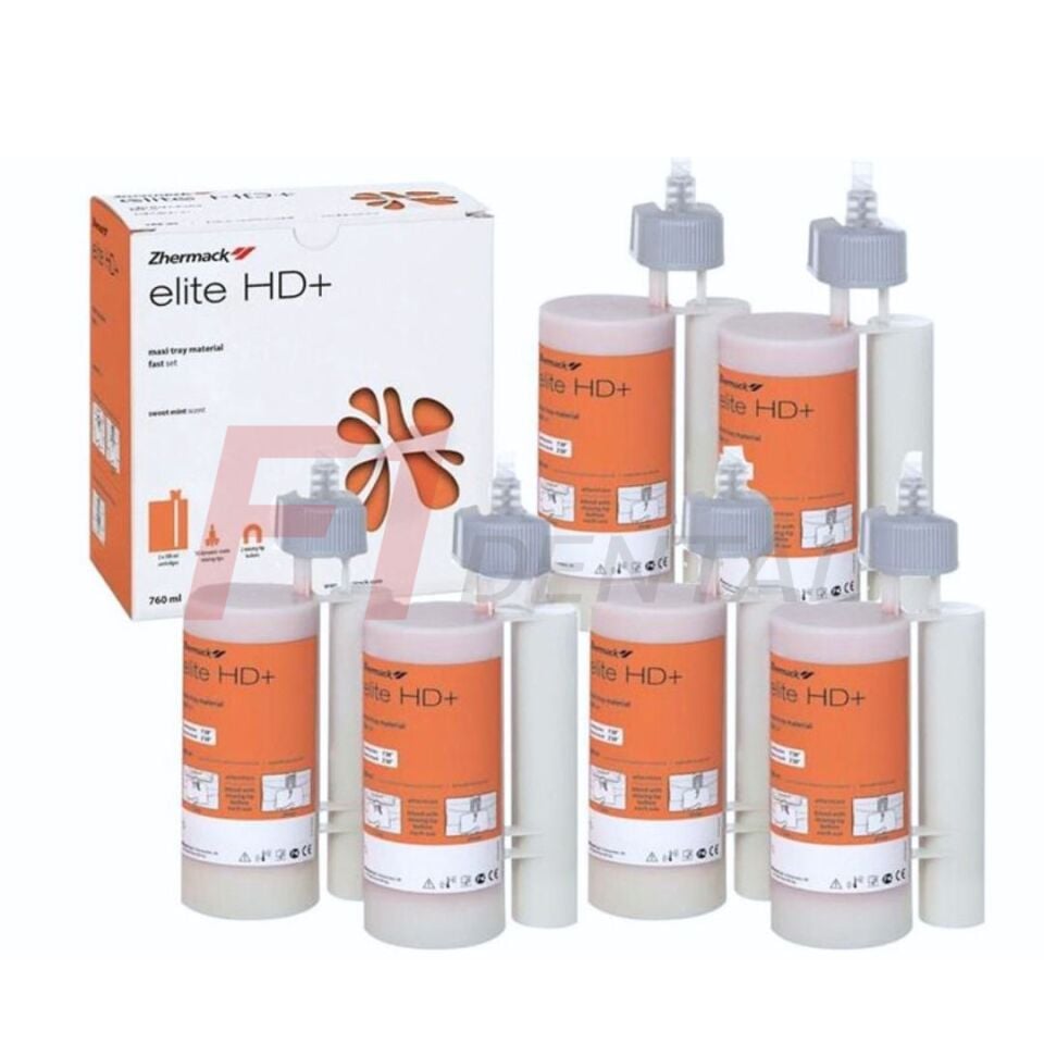 Zhermack Elite HD+ Maxi Tray Makine Ölçüsü Fast Set - 6x380ml