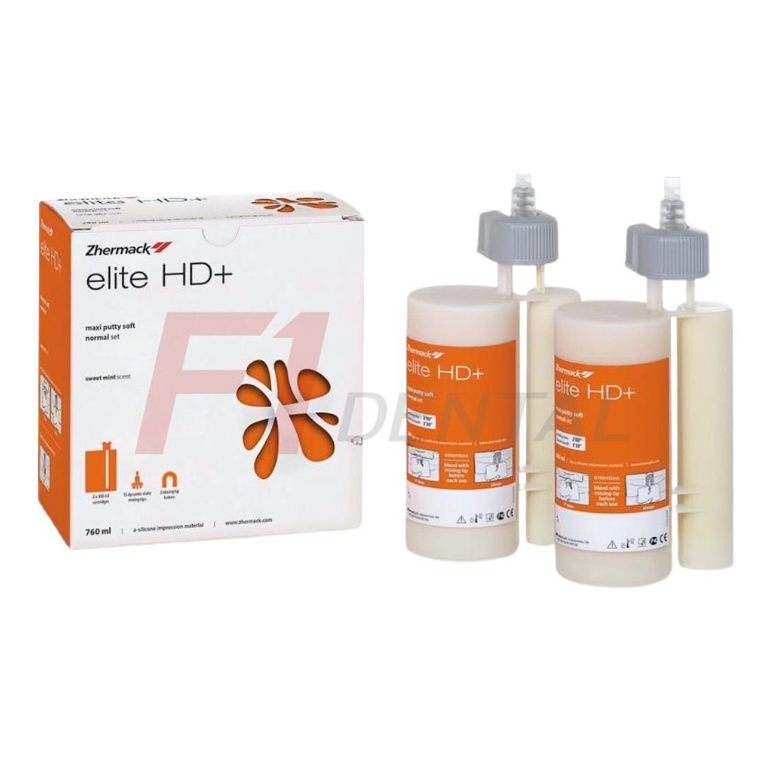 Zhermack Elite HD+ Maxi Tray Makine Ölçüsü Fast Set - 2x380ml