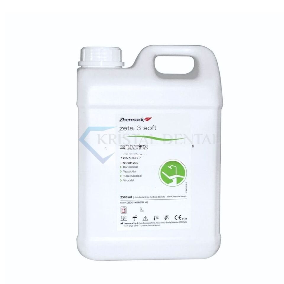 Zhermack Zeta 3 Soft Yüzey Dezenfektanı - 5 Lt