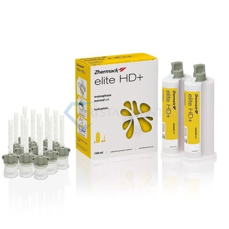 Zhermack Elite HD+ Monophase Normal Set II. Ölçü (Tek Aşamalı Ölçü) 2x50 ml