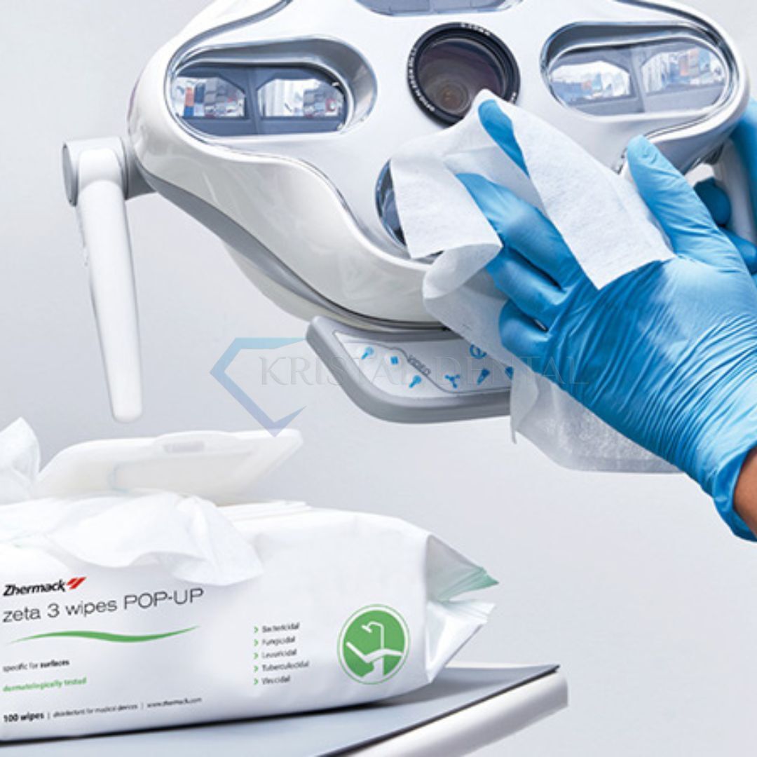 Zhermack Zeta 3 Wipes - Dezenfektanlı Temizleme Mendili