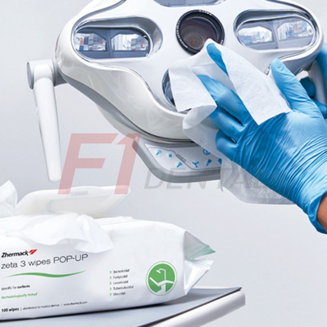 Zhermack Zeta 3 Wipes - Dezenfektanlı Temizleme Mendili