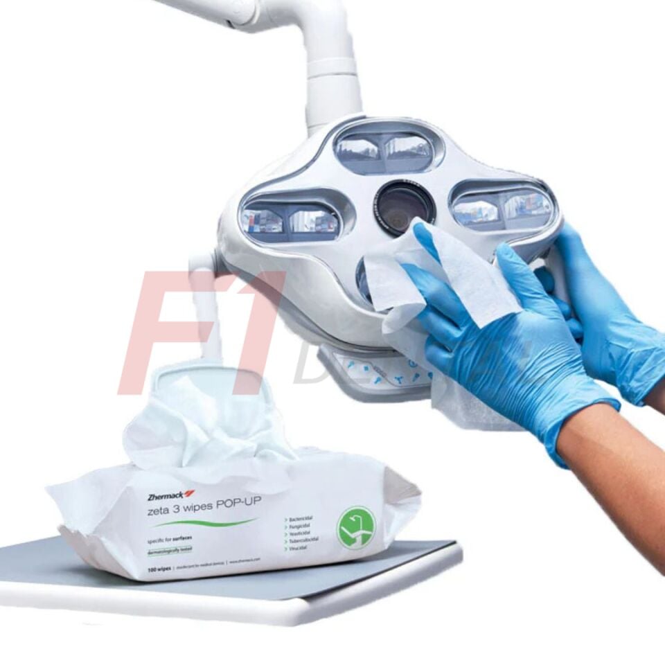 Zhermack Zeta 3 Wipes - Dezenfektanlı Temizleme Mendili