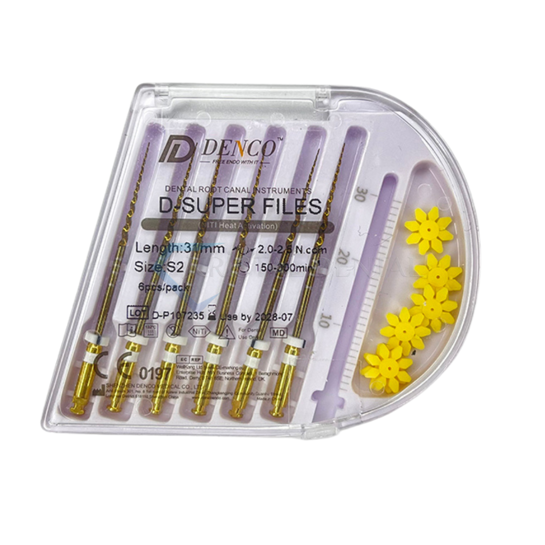 Denco D-Super Files Gold Kanal Eğesi (F Serisi) 31mm - S2