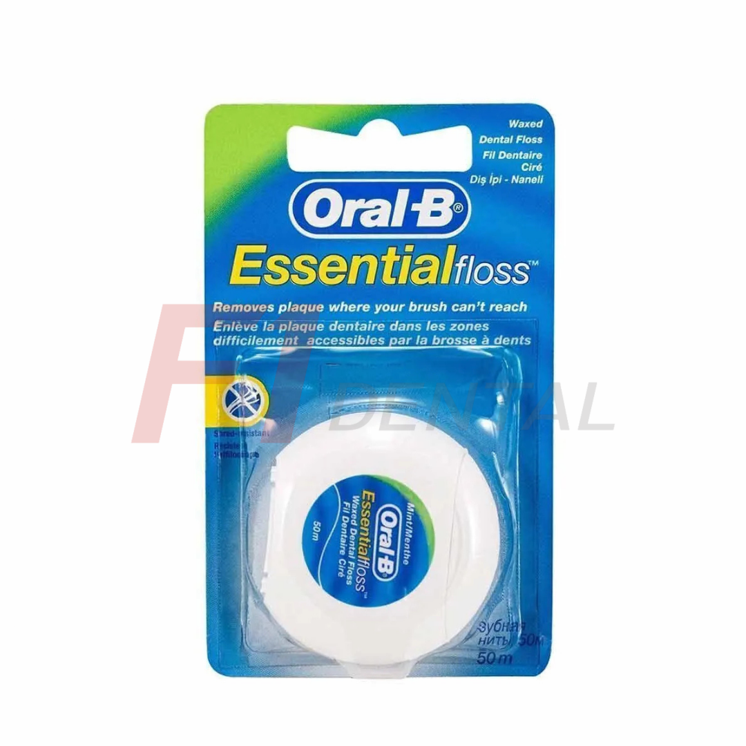 Oral-B Essential Floss Naneli 50 m Diş İpi