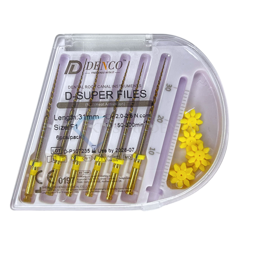 Denco D-Super Files Gold Kanal Eğesi (F Serisi) 31mm - F1