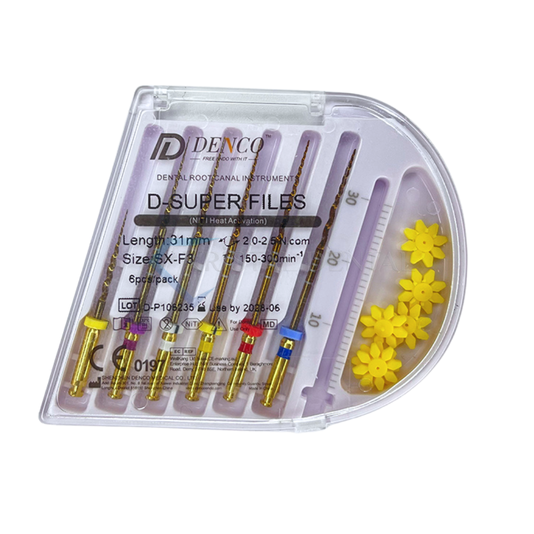 Denco D-Super Files Gold Kanal Eğesi (F Serisi) 31mm - Asorti SX/F3