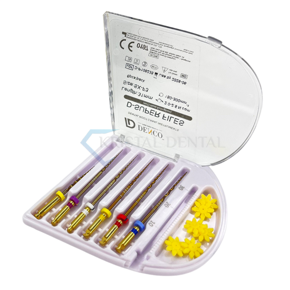 Denco D-Super Files Gold Kanal Eğesi (F Serisi) 31mm - Asorti SX/F3