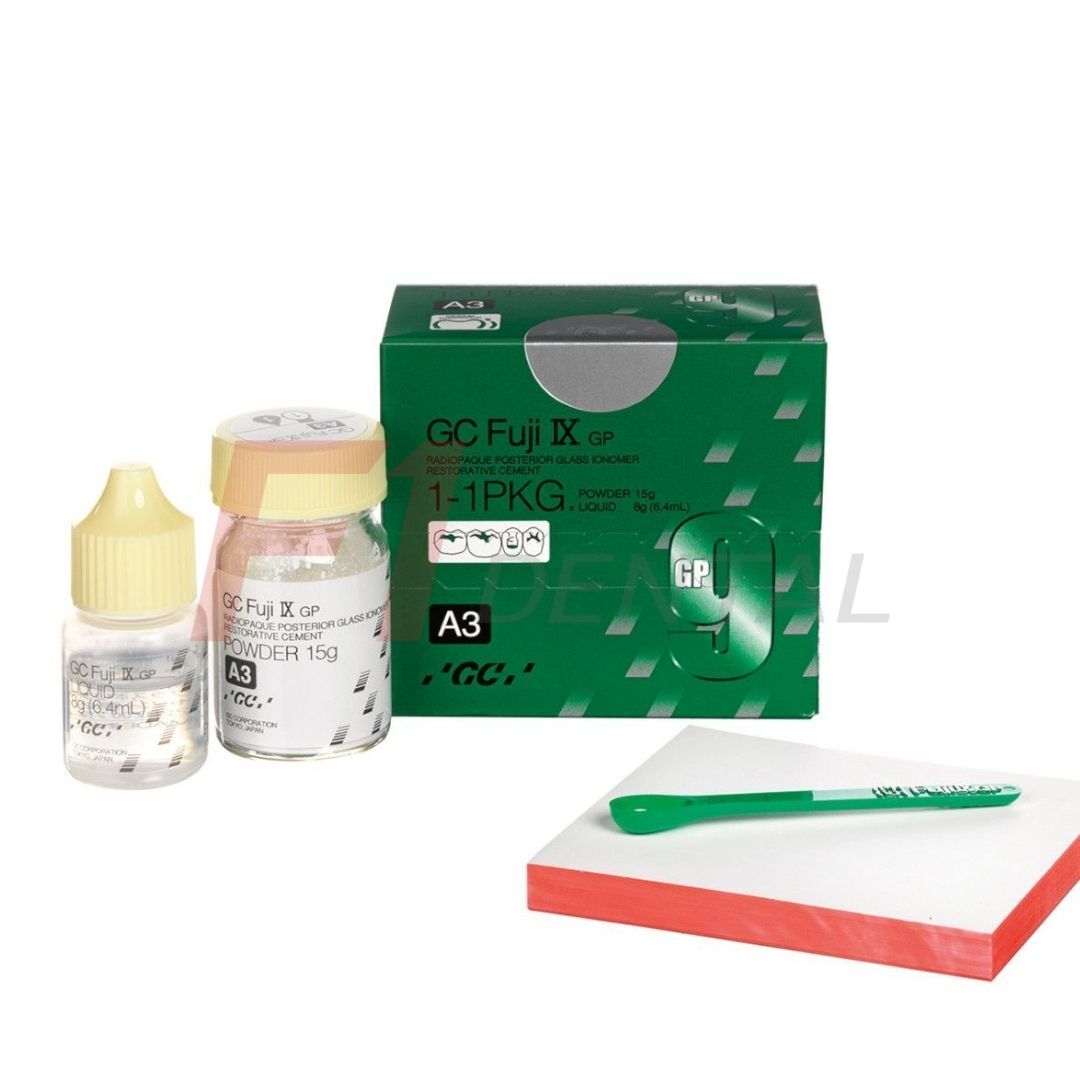 GC Fuji IX Gp A3 1-1 Pkg - Cam İyonomer Restoratif Toz Likit Takım