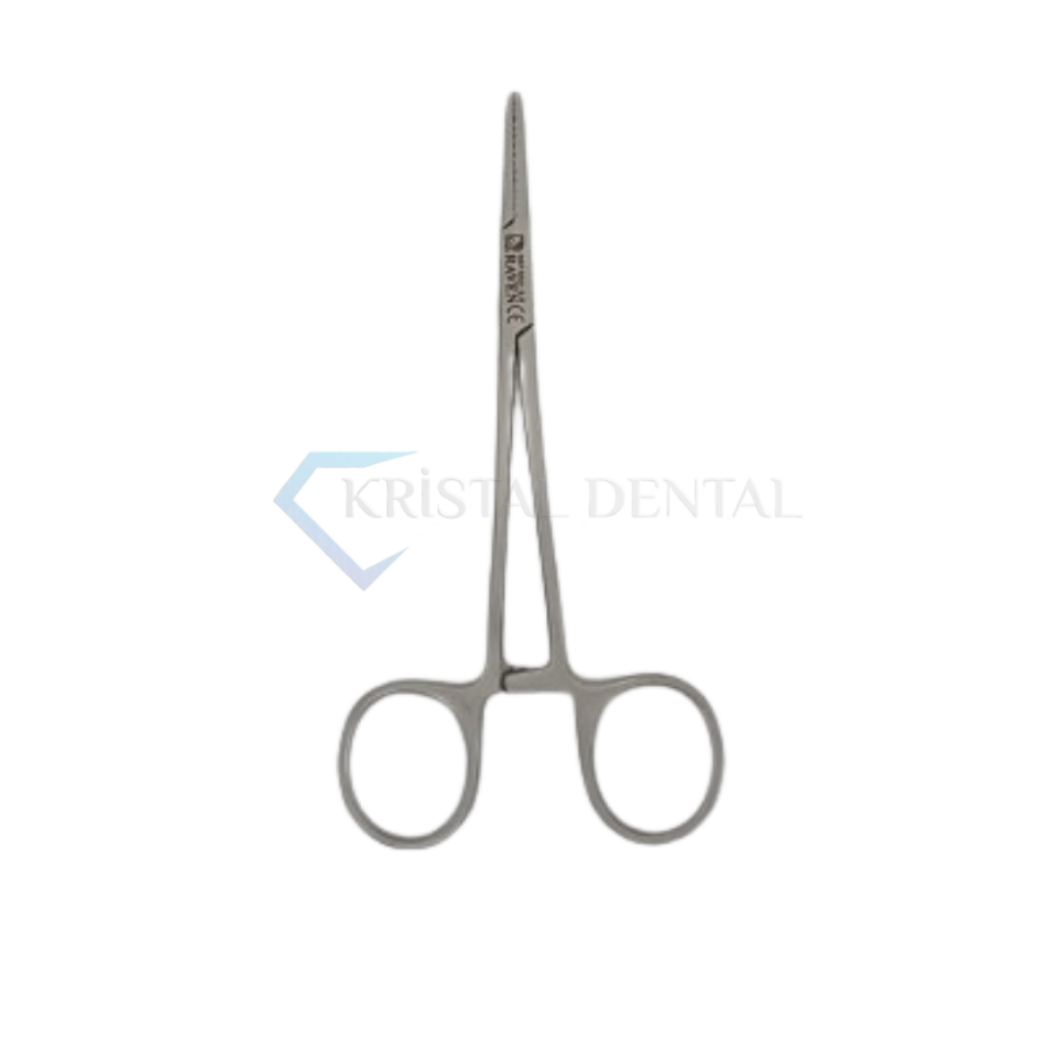 Hemostat Düz / Halsted Mosquito Hemostatic Forceps Straight 125 mm