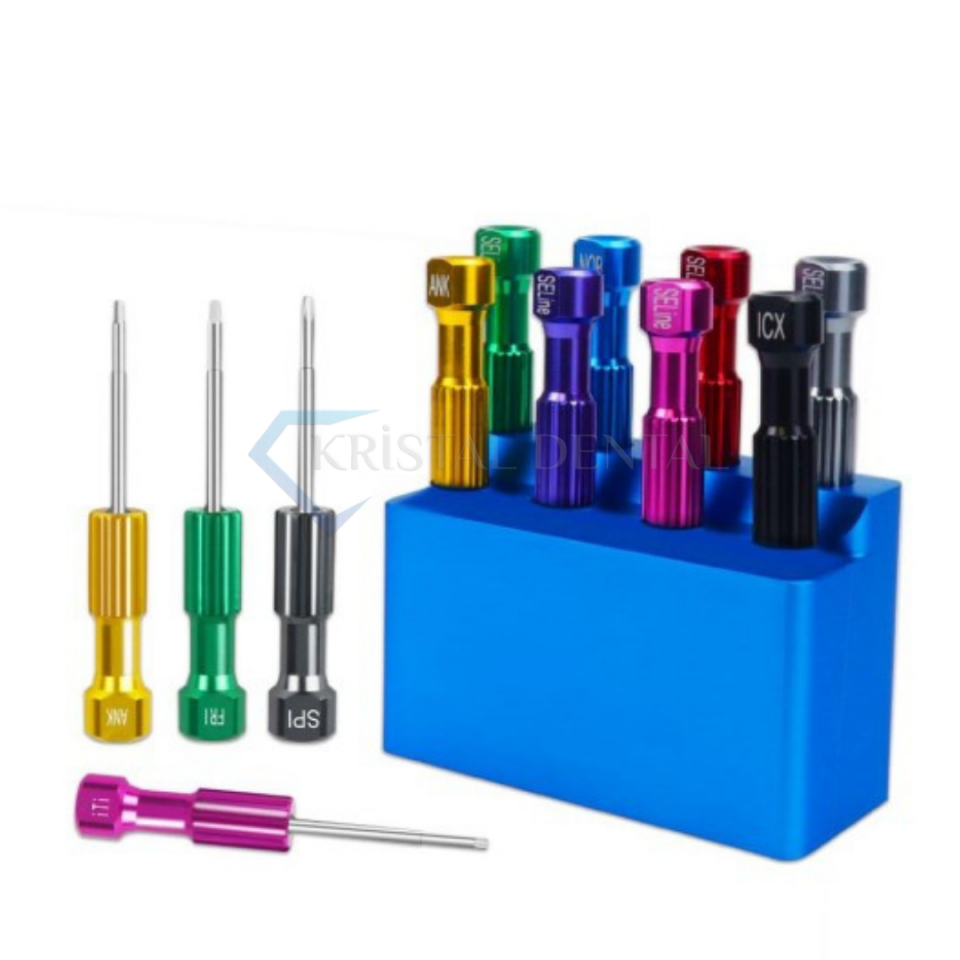 İmplant Vida Sürücü Seti /EORAL 8pcs/set