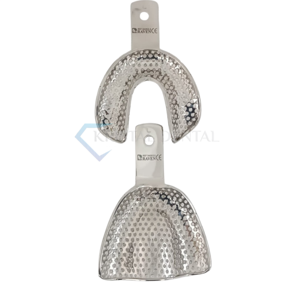 İmpression Trays M full denture perforated