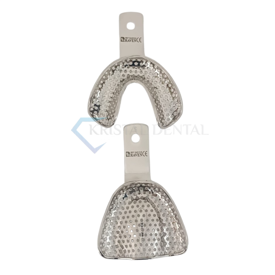İmpression Trays S full denture perforated
