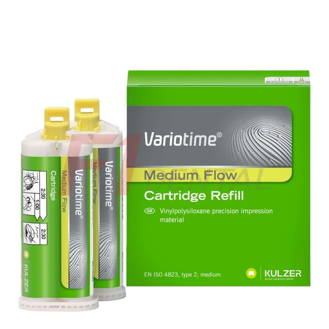 Kulzer Variotime Medium Flow A Silikon II. Ölçü Kartuş