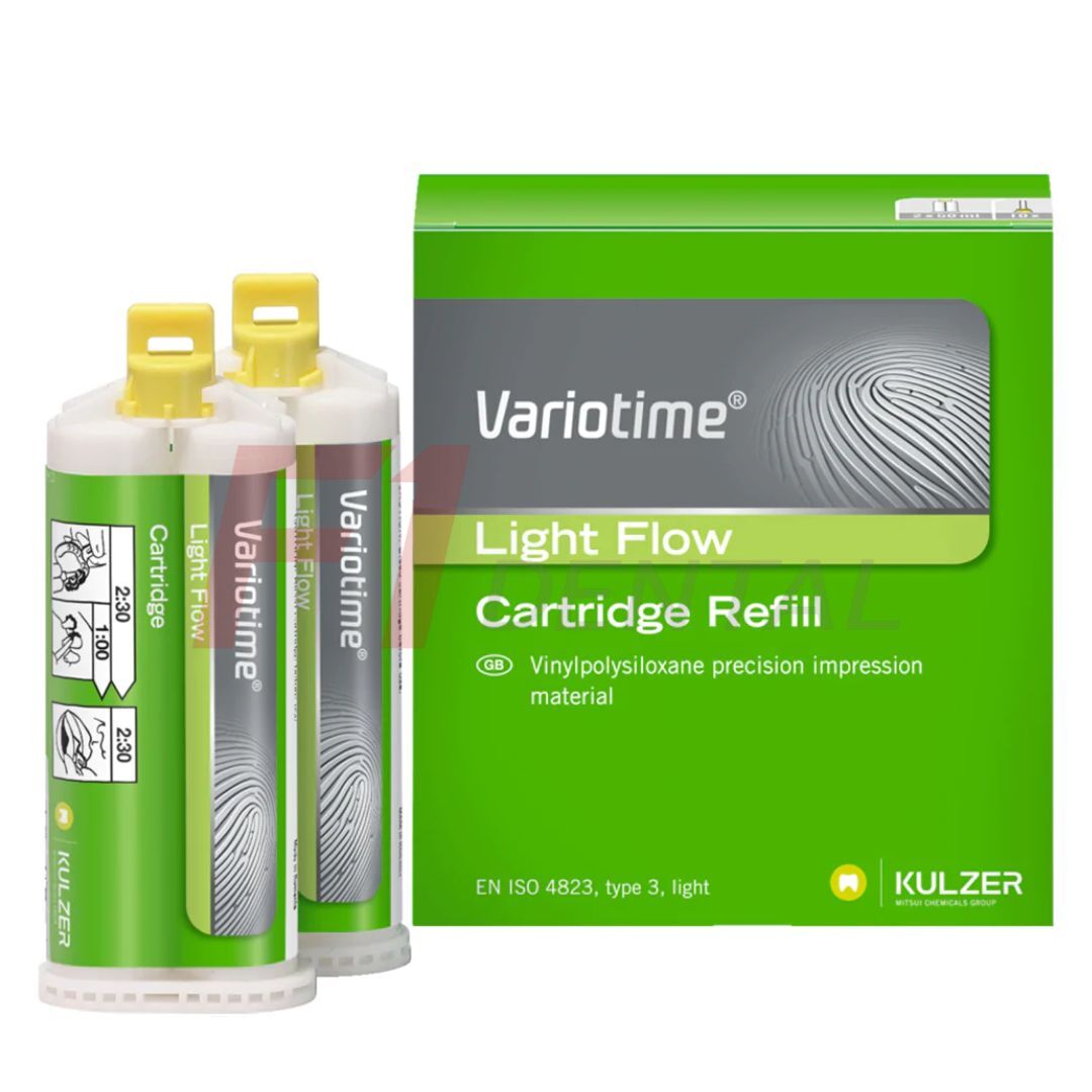 Kulzer Variotime Light Flow A Silikon II. Ölçü Kartuş
