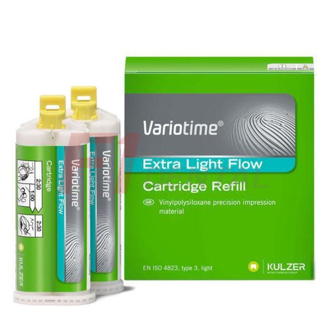 Kulzer Variotime Extra Light Flow A Silikon II. Ölçü Kartuş