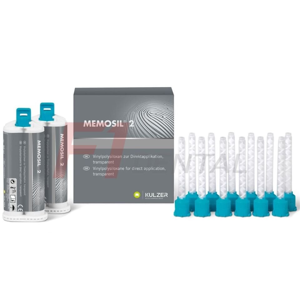 Kulzer Variotime Memosil 2 - Şeffaf Kapanış Ölçüsü 2x50ml