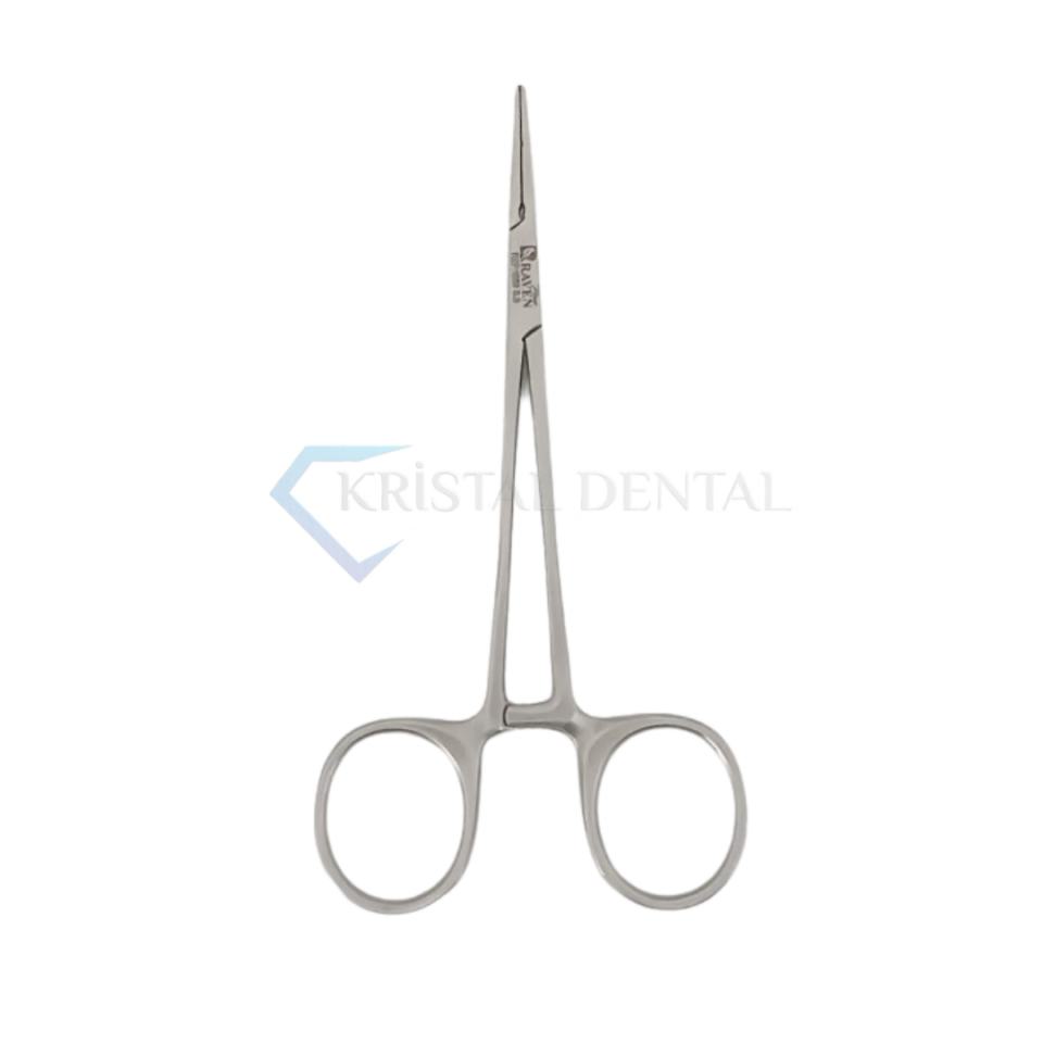 Mikro Klemp Düz / Halsted Straıght 125 mm