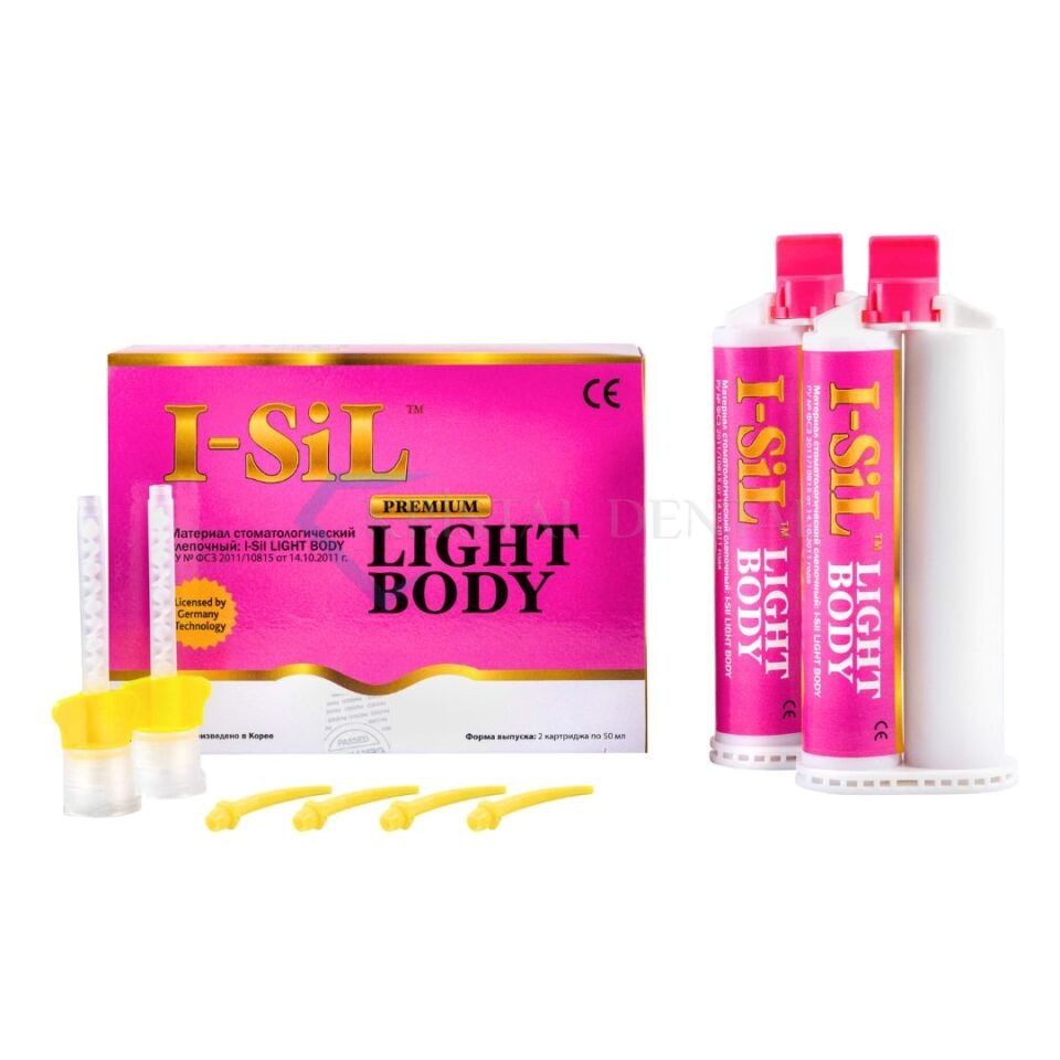 Spident I-Sil Premium Light Body - A Tipi Silikon 2. Ölçü