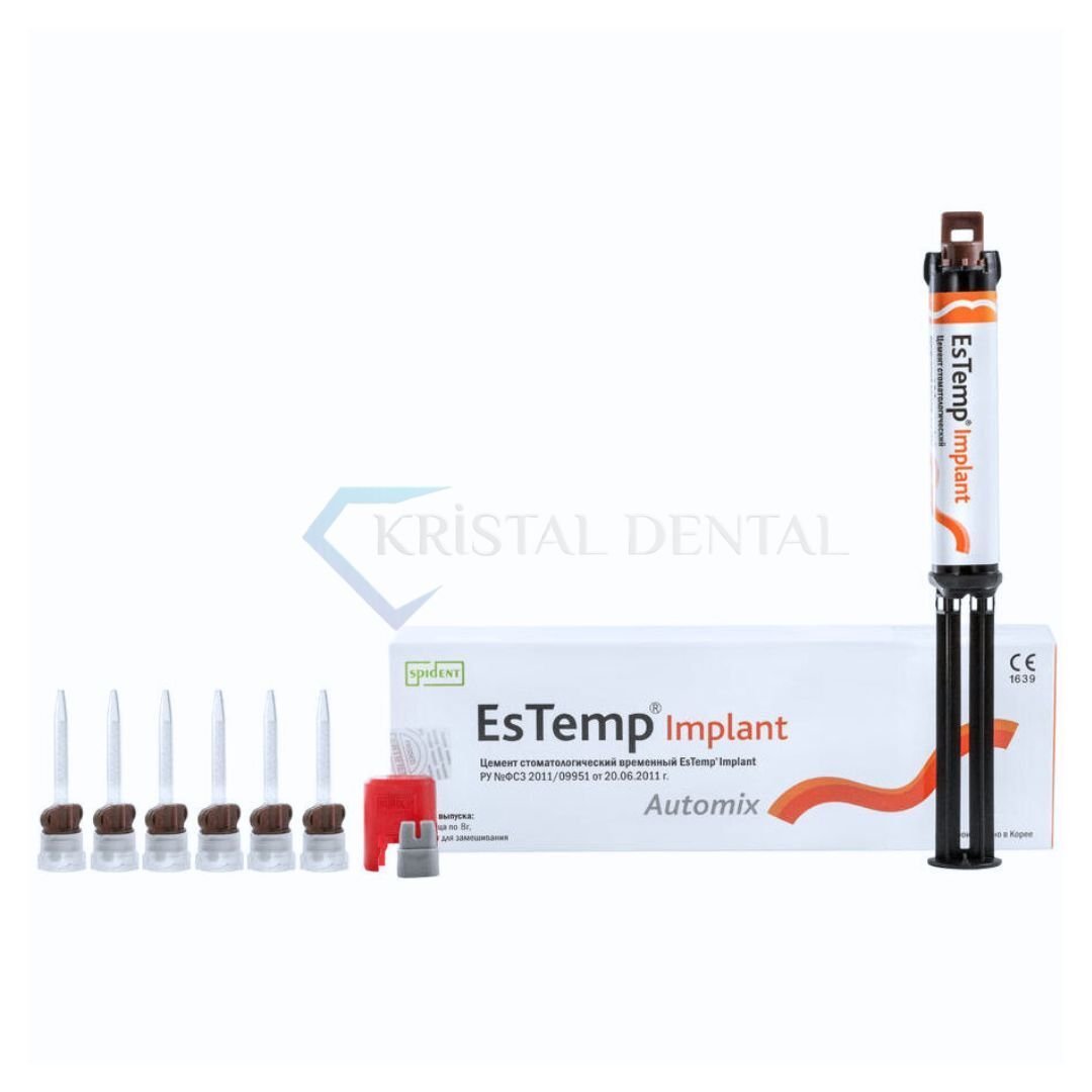 Spident EsTemp İmplant Yapıştırma Simanı Automix