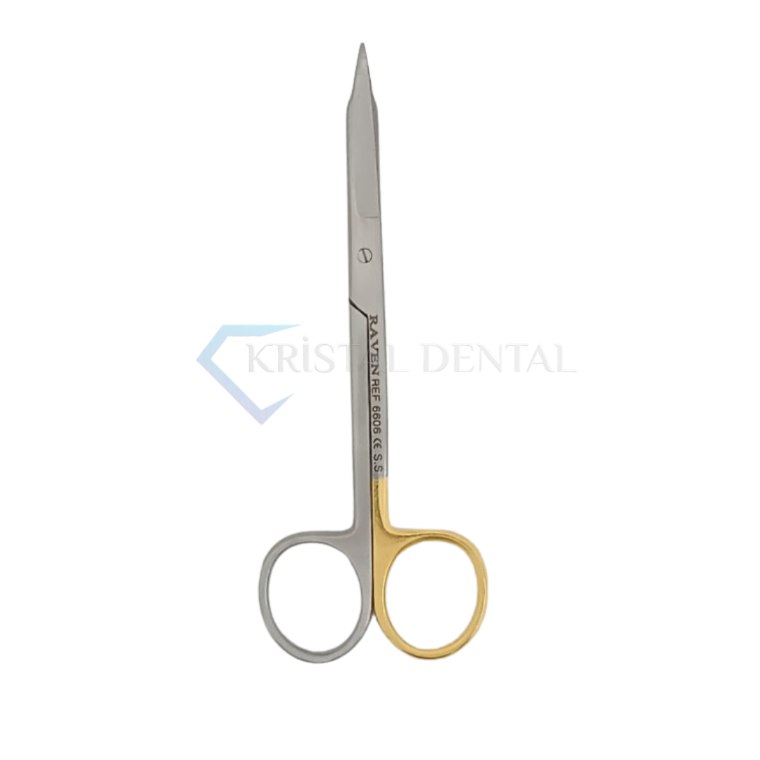 Tırtıklı Goldmen Eğri Makas / Goldmen-Fox