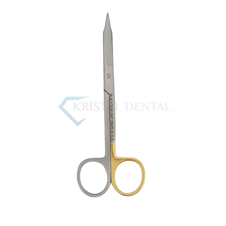 Tırtıklı Goldmen Eğri Makas / Goldmen-Fox