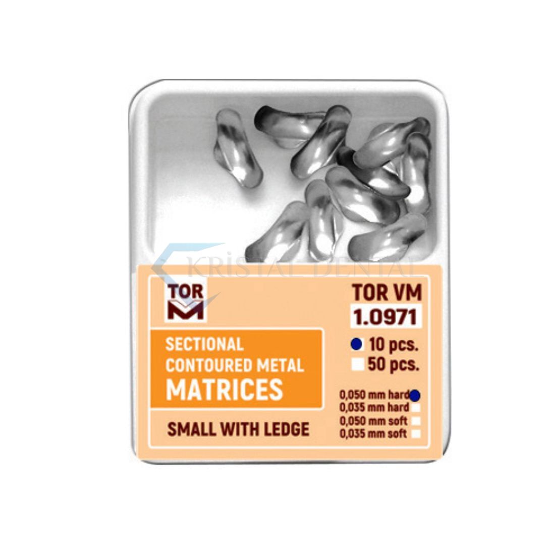Tor VM Bölgesel Konturlu Metal Matrix Refill Small With Ledge No: 1.0971