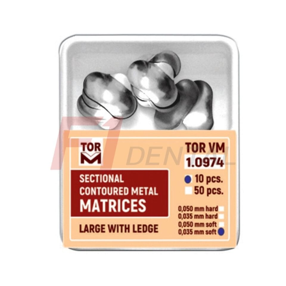 Tor VM Bölgesel Konturlu Metal Matrix Refill Large With Ledge No: 1.0974