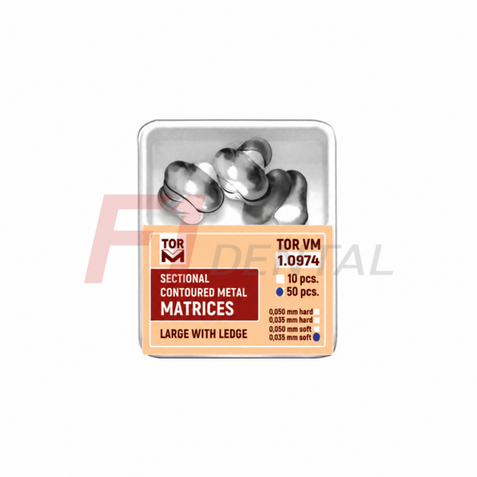 Tor VM Bölgesel Konturlu Metal Matrix Refill Large With Ledge No: 1.0974