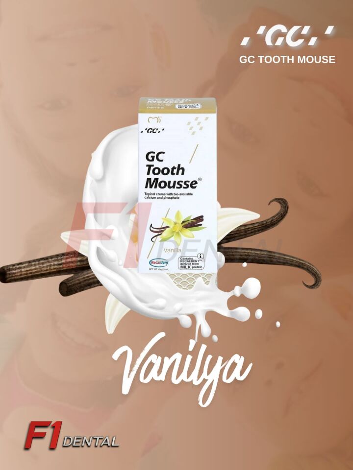 GC Tooth Mousse Topikal Krem - Diş Minesi Koruyucu Vanilya