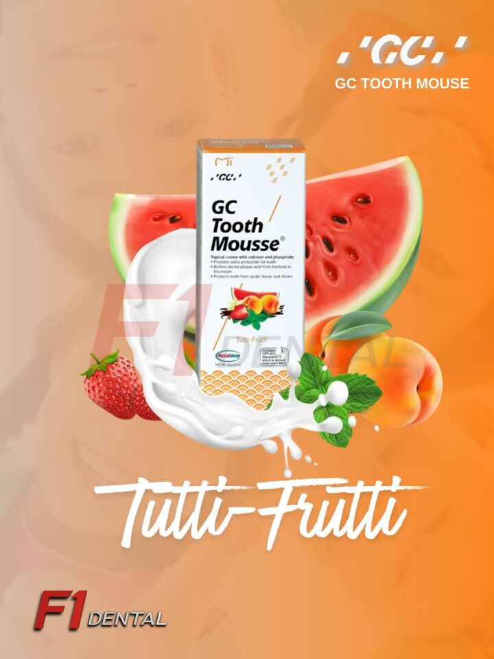 GC Tooth Mousse Topikal Krem - Diş Minesi Koruyucu Tutti Frutti