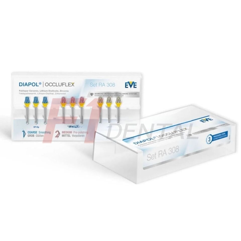 Eve Diapol Occluflex Elmas İçerikli Seramik Cila Seti HP308