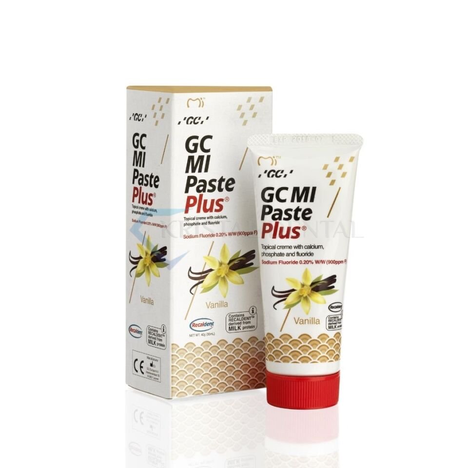 GC Ml Paste Plus - Koruyucu Krem (Kalsiyum ve Fosfat) Vanilya
