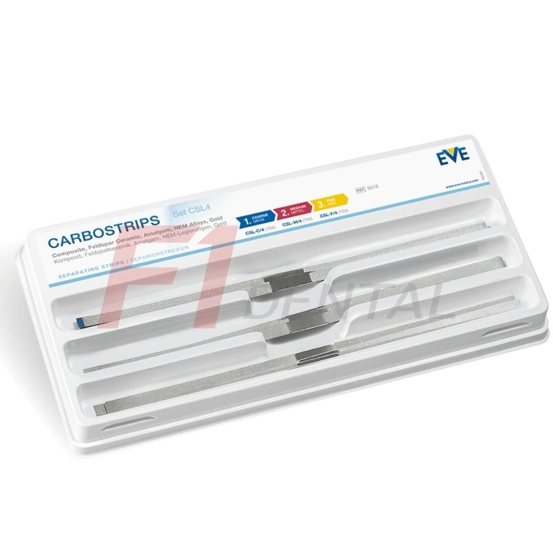 Eve Carbostrips Set CSL4 - Metal Arayüz Zımparası Diamond Strip