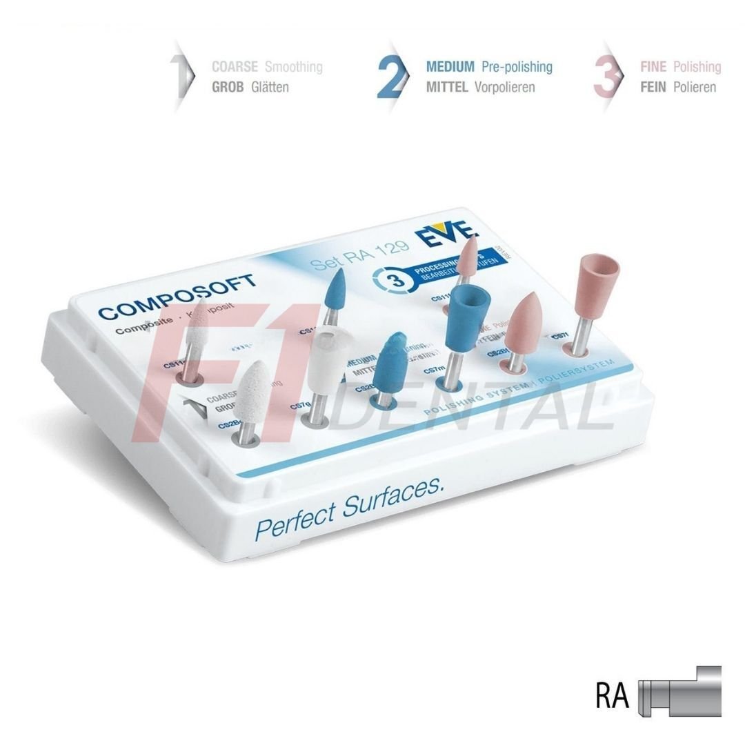 Eve Composoft Cila Seti - Kompozit Yüzey Düzeltme ve Parlatma Seti