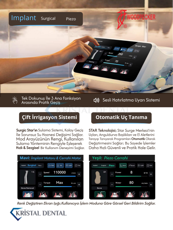 Woodpecker Surgic Star Fizyodispenser