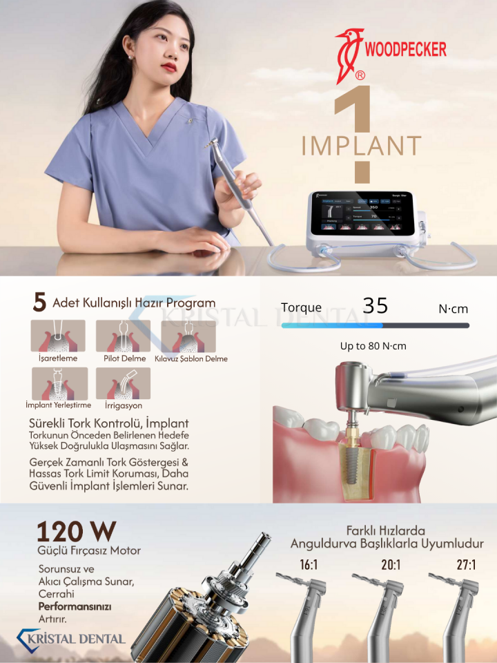 Woodpecker Surgic Star Fizyodispenser