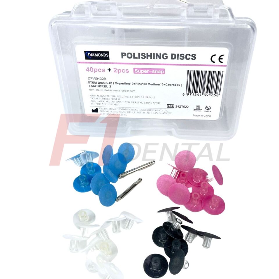 Diamonds Tek Taraflı Super Snap Parlatma Disk Seti