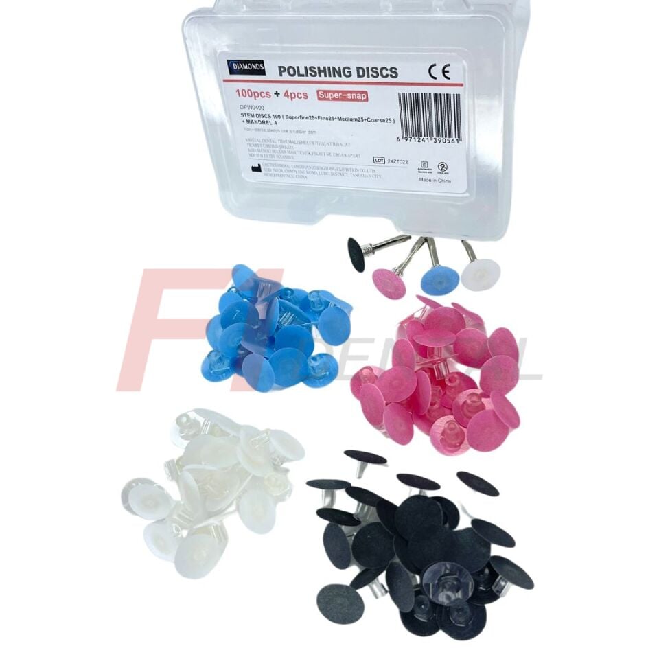 Diamonds Tek Taraflı Super Snap Parlatma Disk Seti