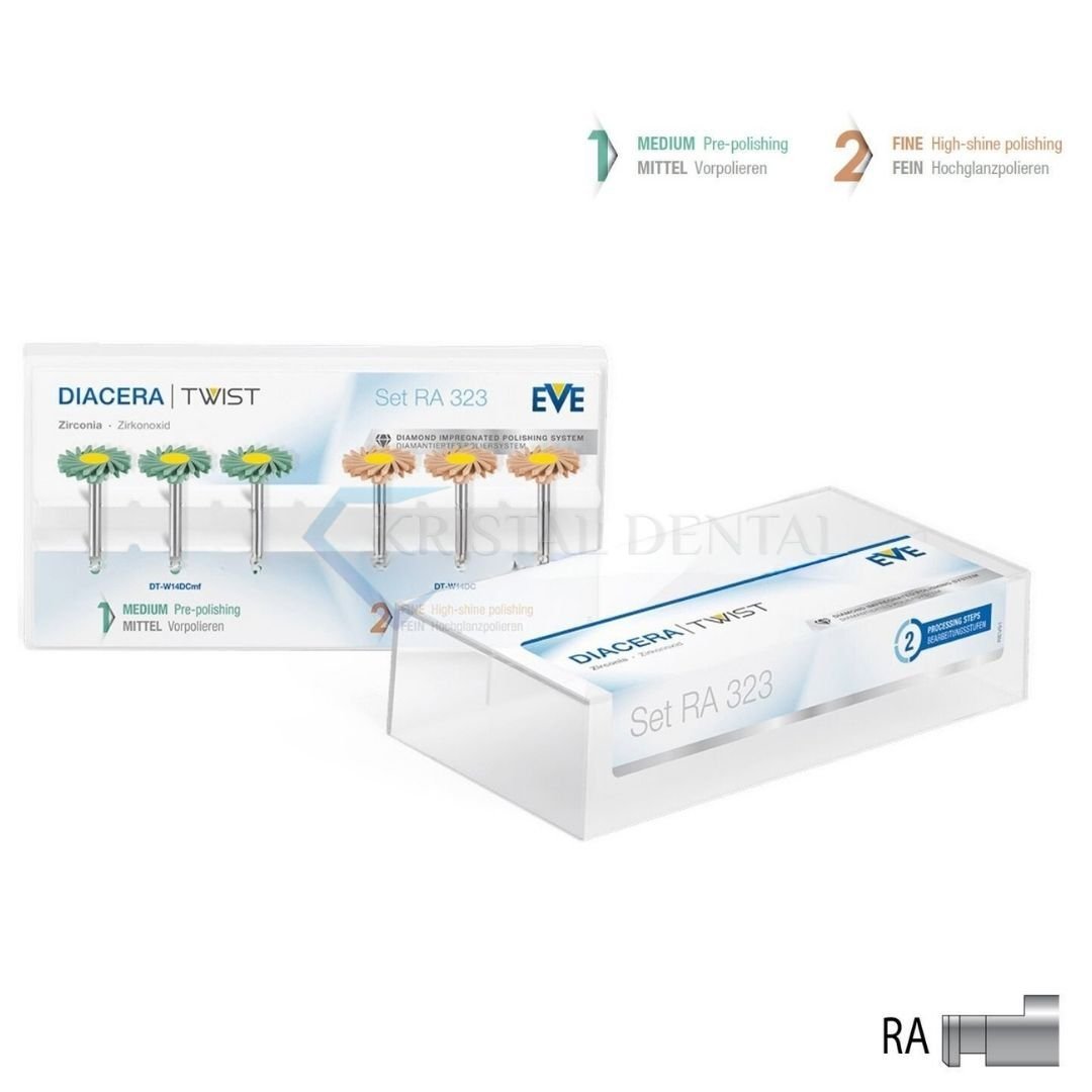 Eve Diacera Twist Zirkonyum Cila Lastigi Seti RA323