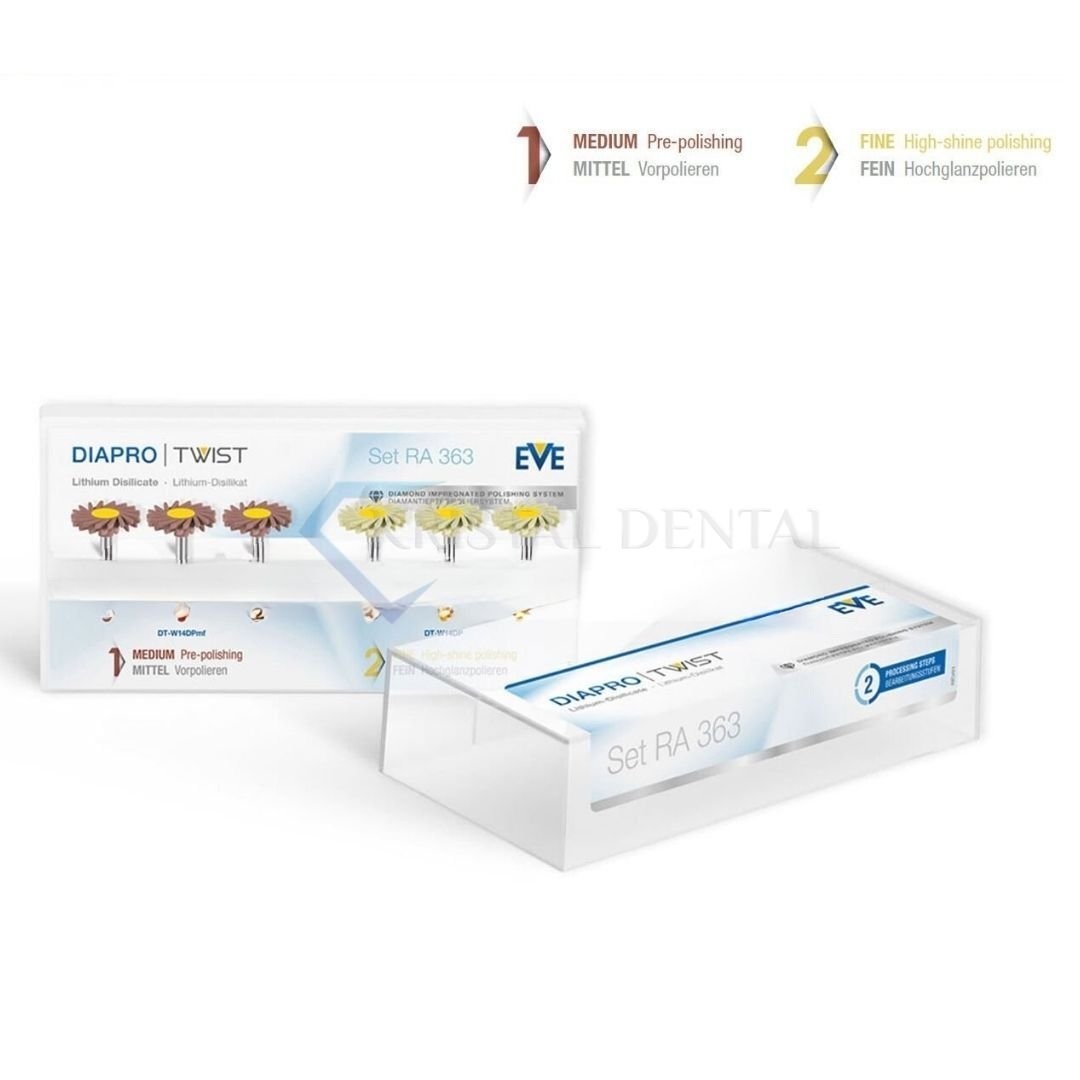 Eve Diapro Twist Lityum Disilikat için Cila Seti - RA363