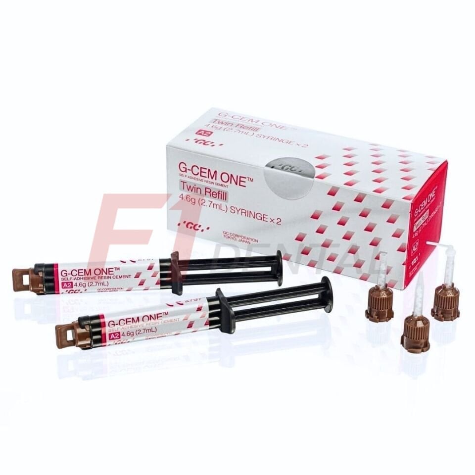 GC G-Cem ONE Twin Refill 2 x 4,6 gr- Self Adhesive Rezin Siman