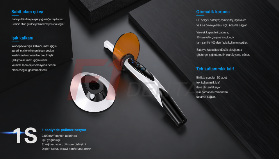 Woodpecker/Dte O-Light Plus Işınlı Dolgu Cihazı