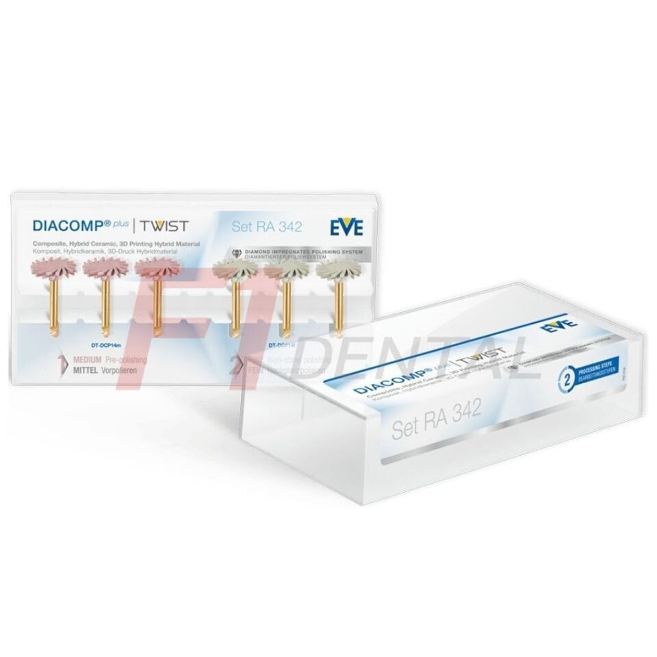 Eve Twist Diacomp Plus Kompozit Cila Diski Set - RA342