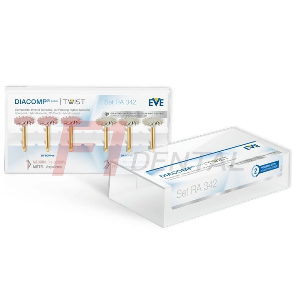 Eve Twist Diacomp Plus Kompozit Cila Diski Set - RA342